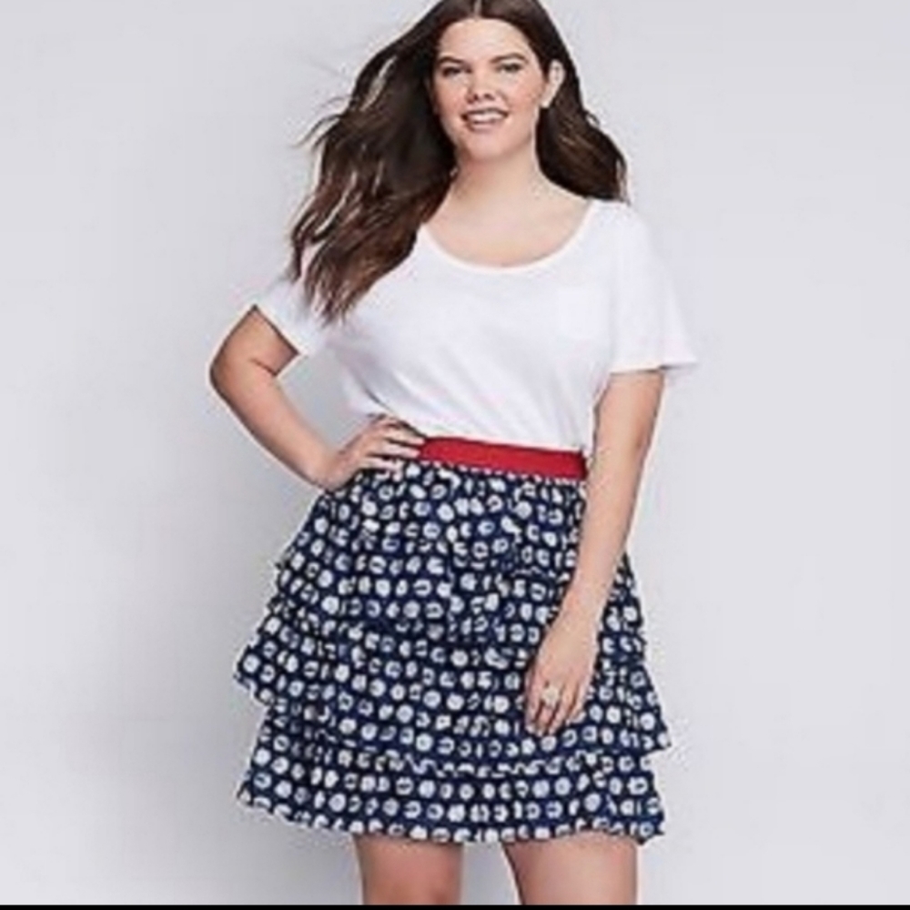 Lane Bryant Tiered Skirt